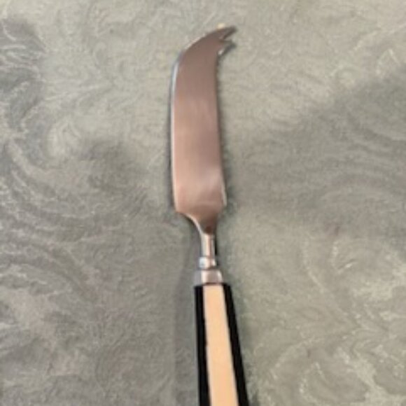 Black and White Bone Cheese Server Set - Picture 4 of 8